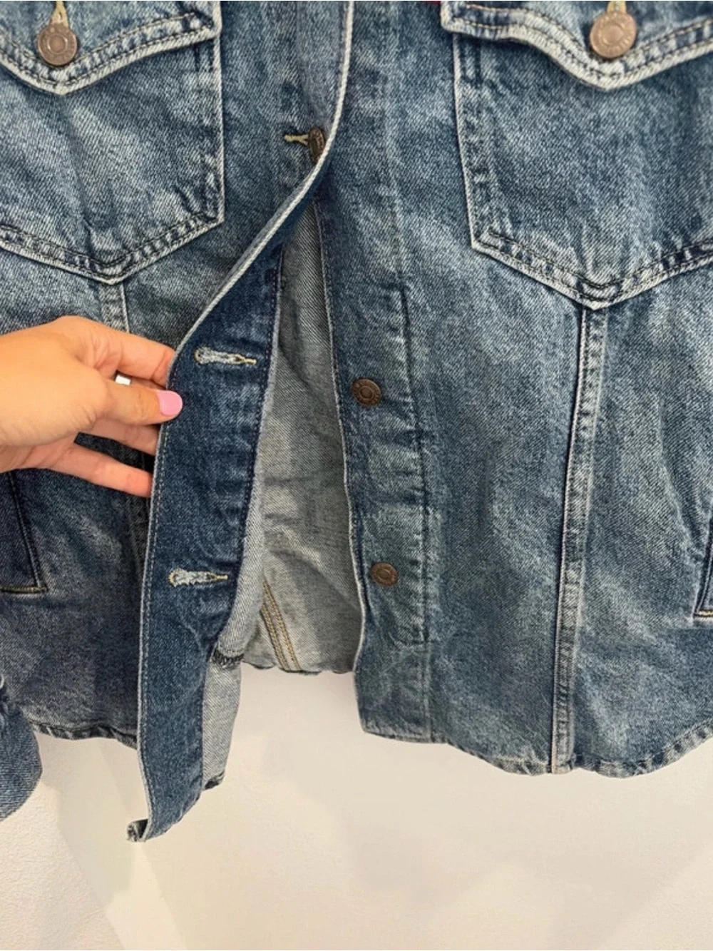 Levi's Small Blue Vintage-Style Denim Jacket